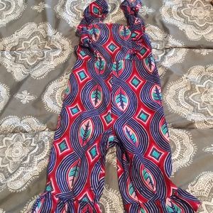 Romper with designs